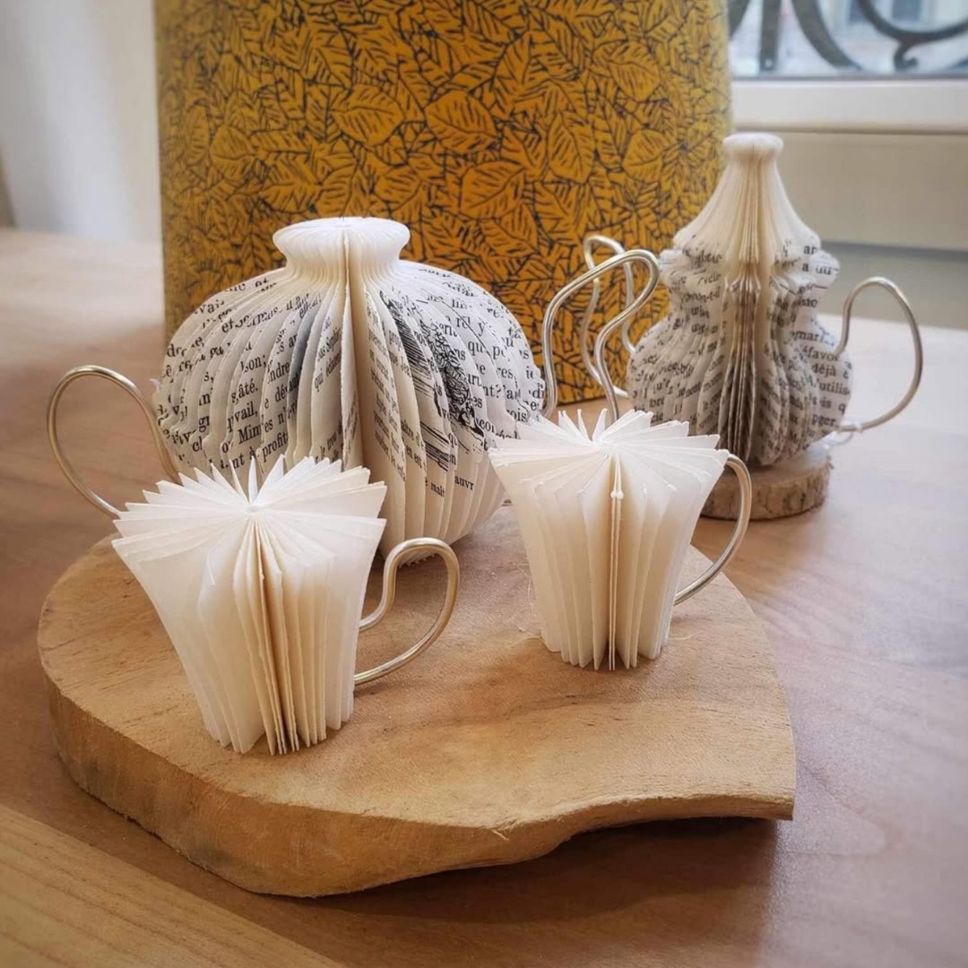 Livres sculptés Reims idées cadeaux