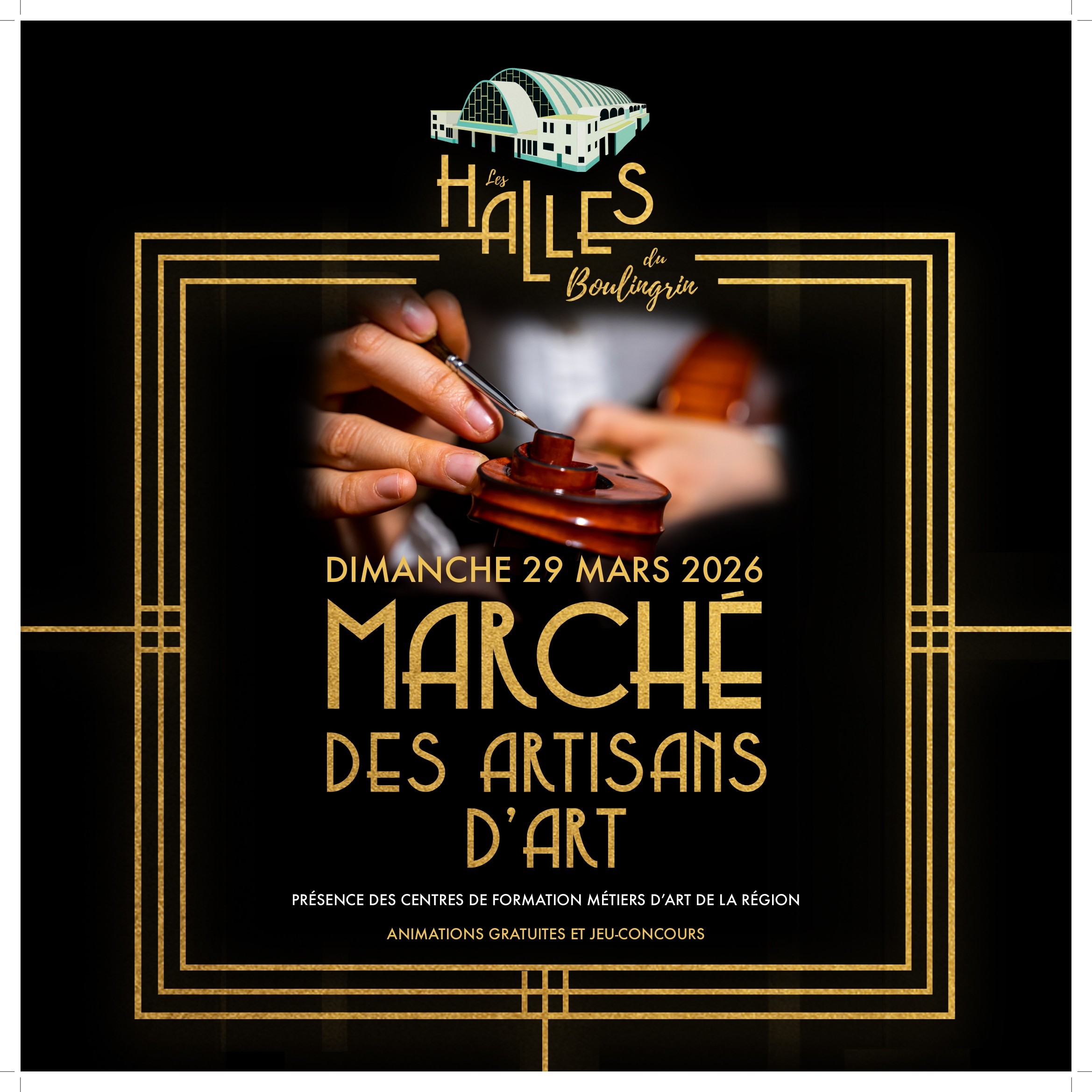 Exposition marché créateurs artisans Reims