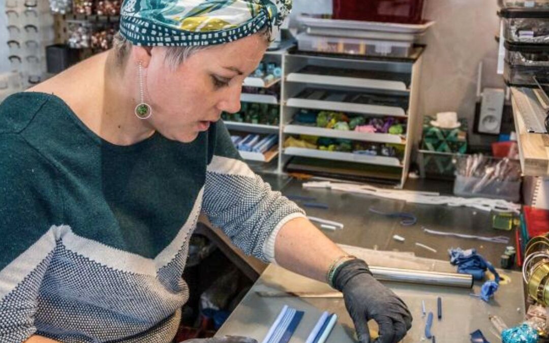 Clem'Art bijoux millefiori créatrice Reims