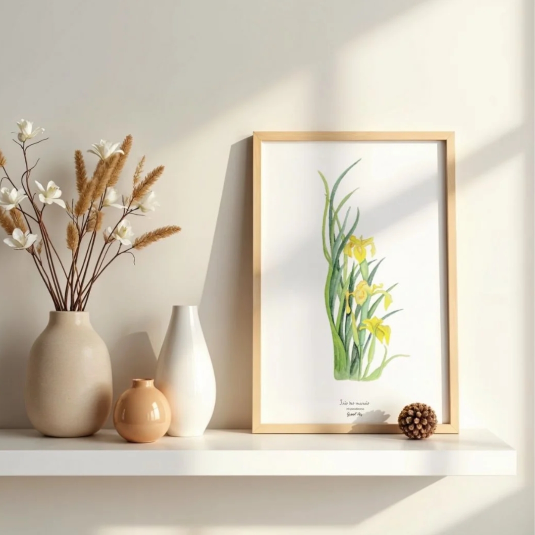 Affiche nature idée cadeau Reims