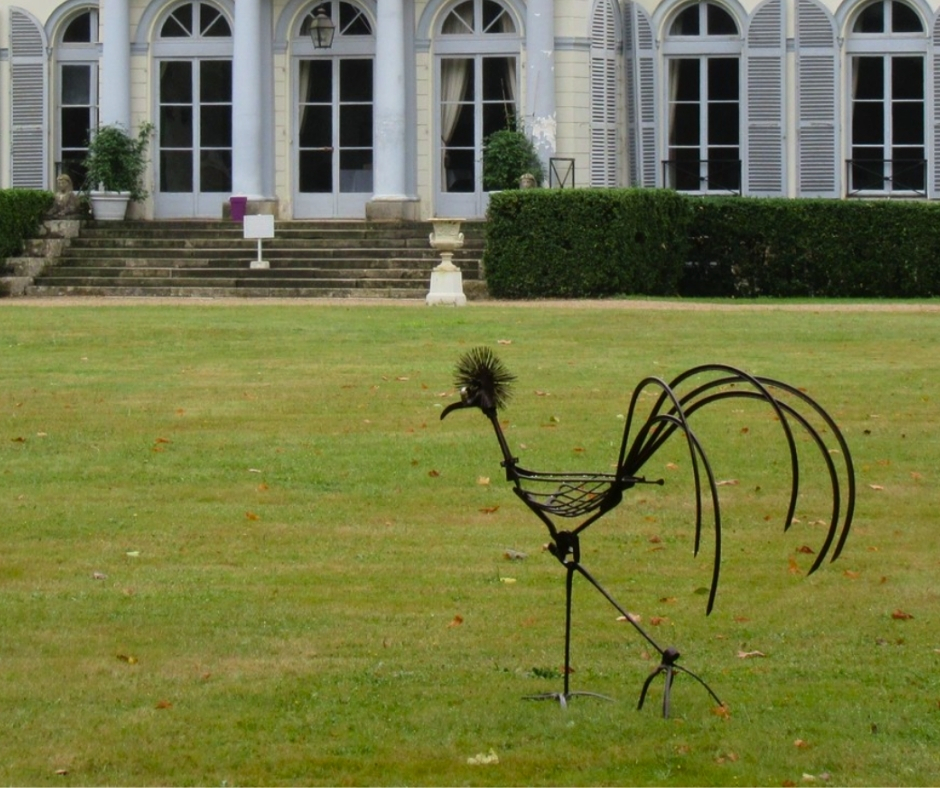 Sculpture metal gift Reims